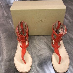 Joie sandals size 40 (orange)